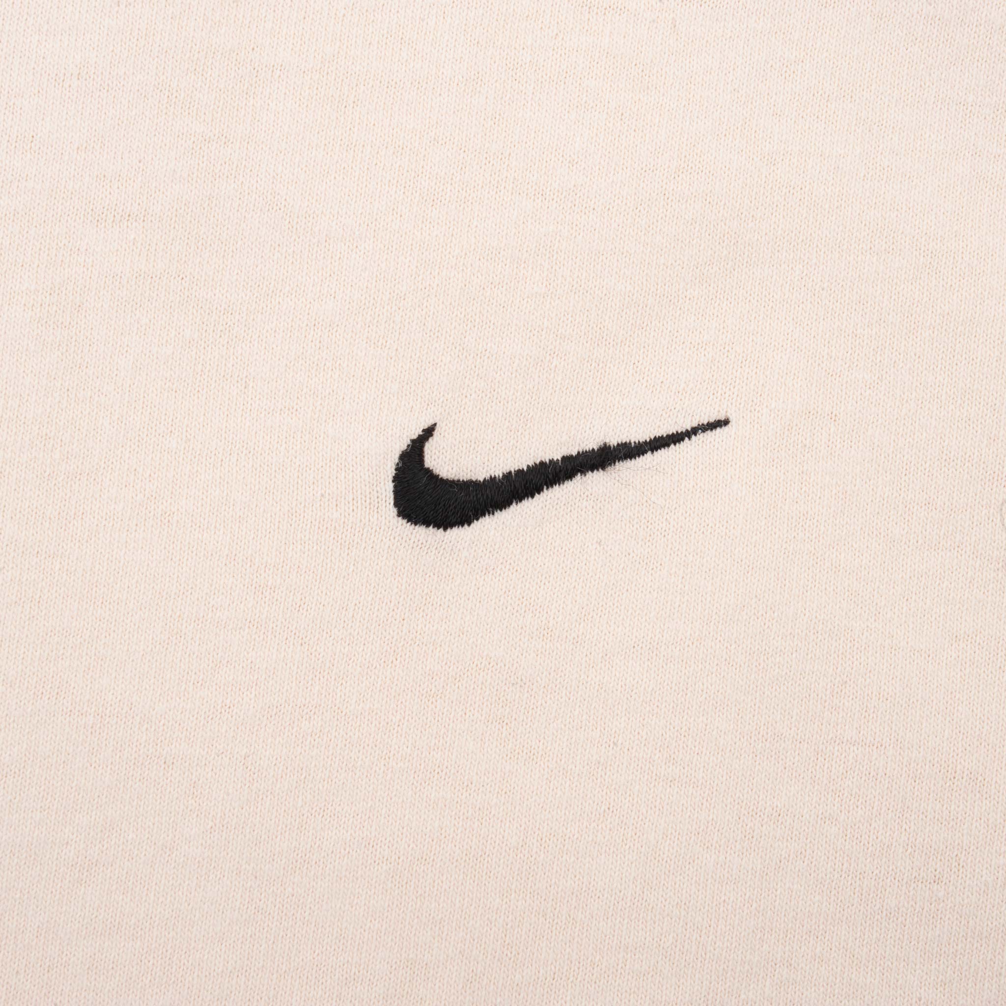 Vintage Nike Classic Swoosh Beige Tee Shirt 2000S Size Large