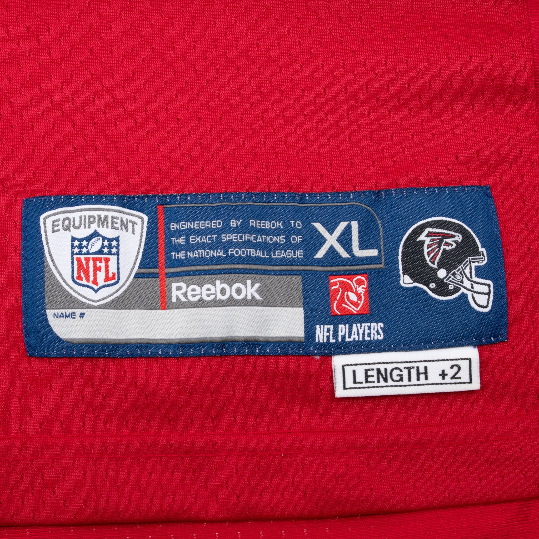 Vintage Nfl Atlanta Falcons Ryan #2 Reebok On Field Jersey 2000S Size XL