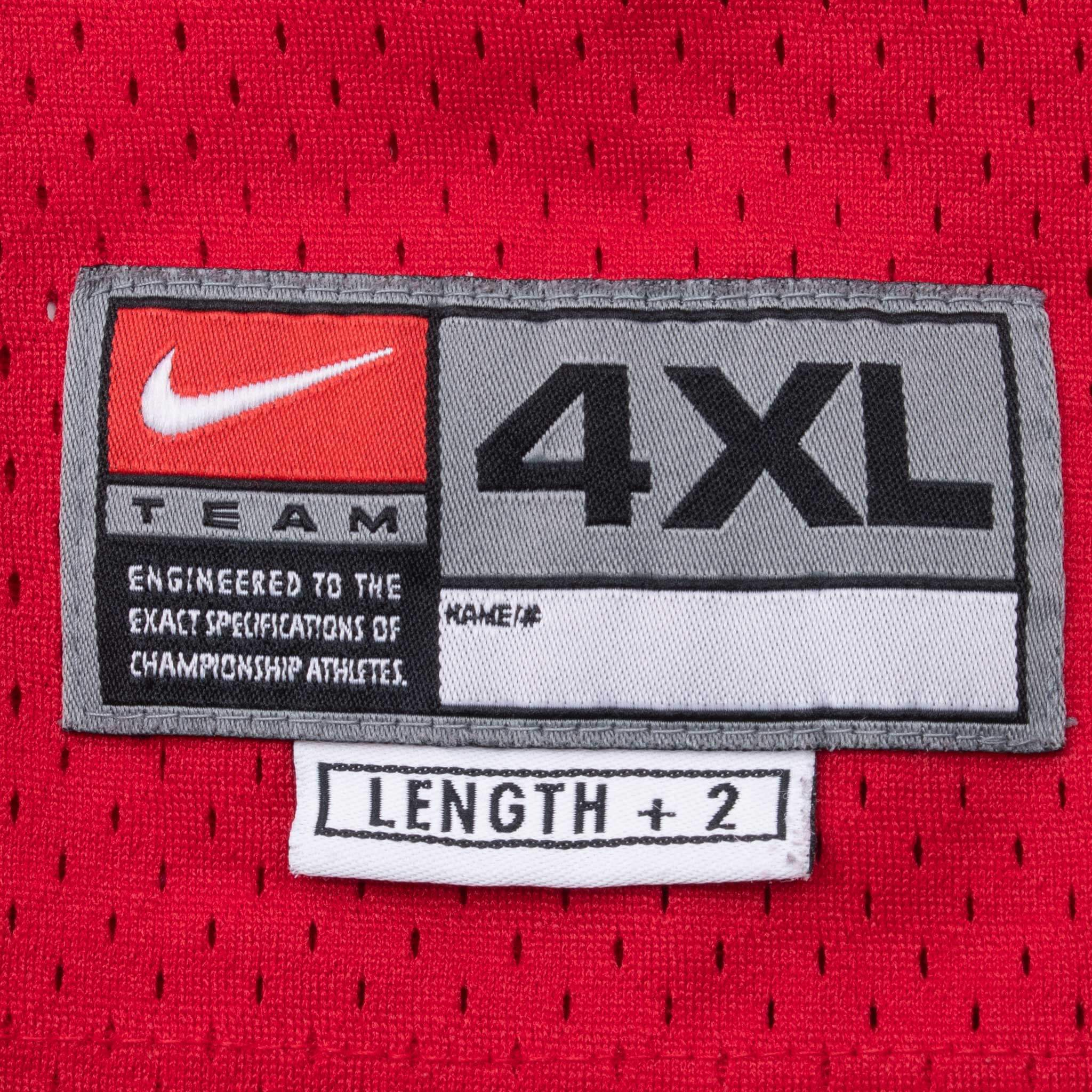 VINTAGE NIKE NBA HOUSTON ROCKETS FRANCIS #3 JERSEY EARLY 2000S 4XL