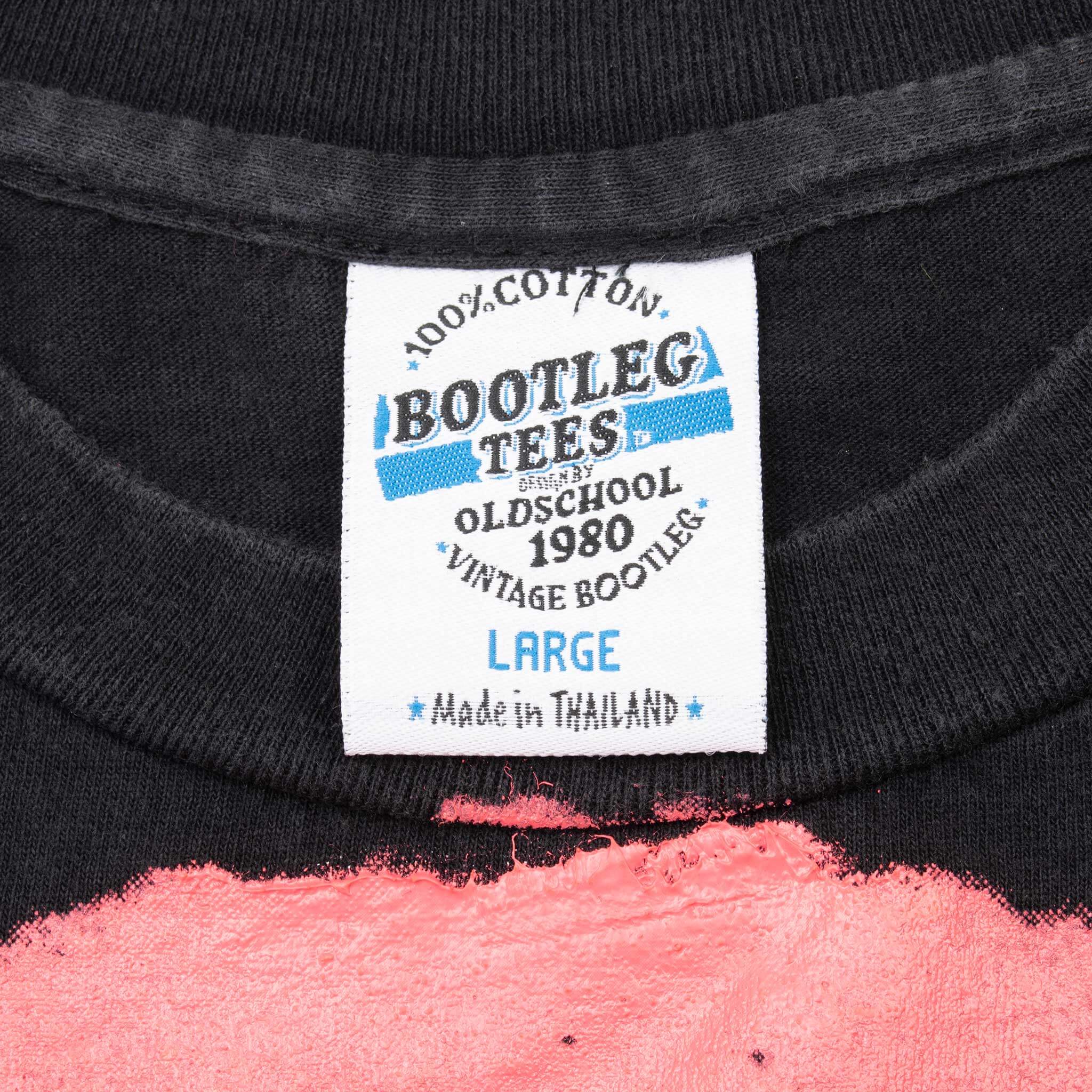 Bootleg Tee Shirt Nba Dennis Rodman Pink Green Hair Chicago Bulls Size Large Single Stitch