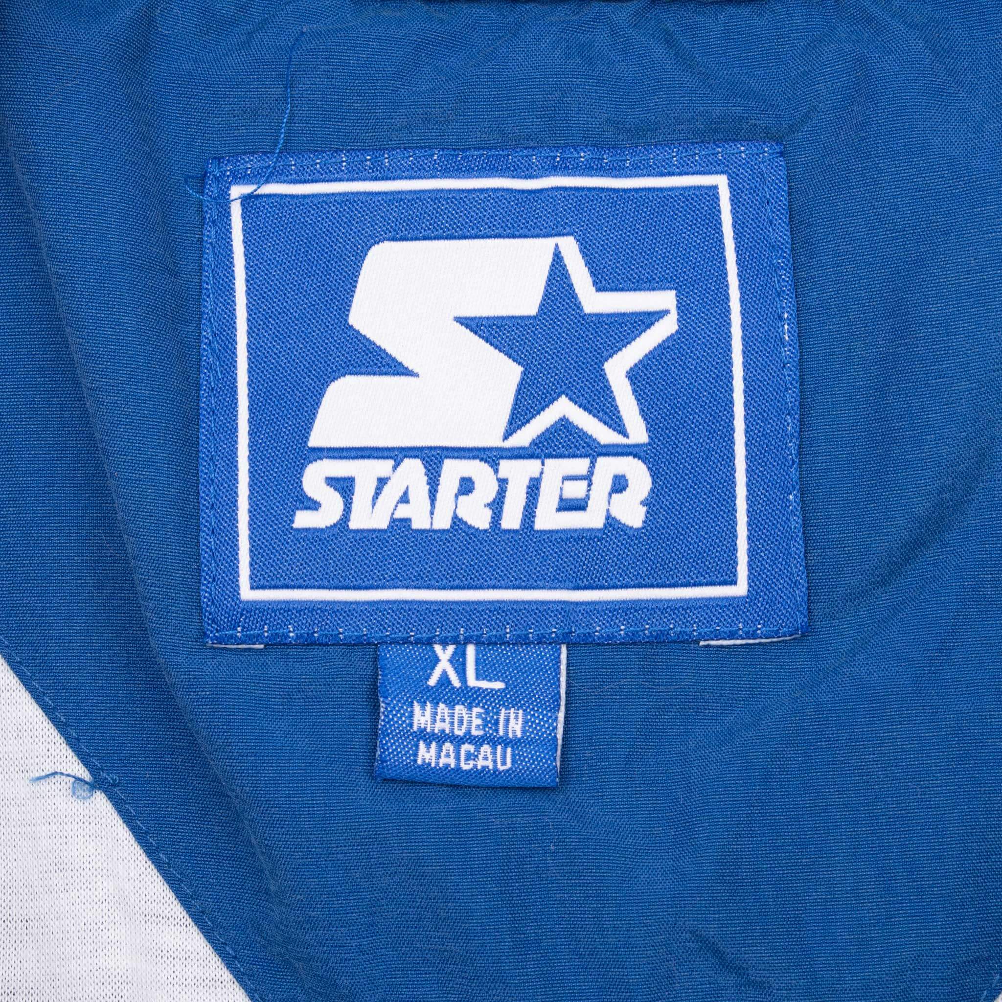 Vintage Ncaa Kentucky Wildcats Pullover Windbreaker Starter Jacket 1990S Size Xl