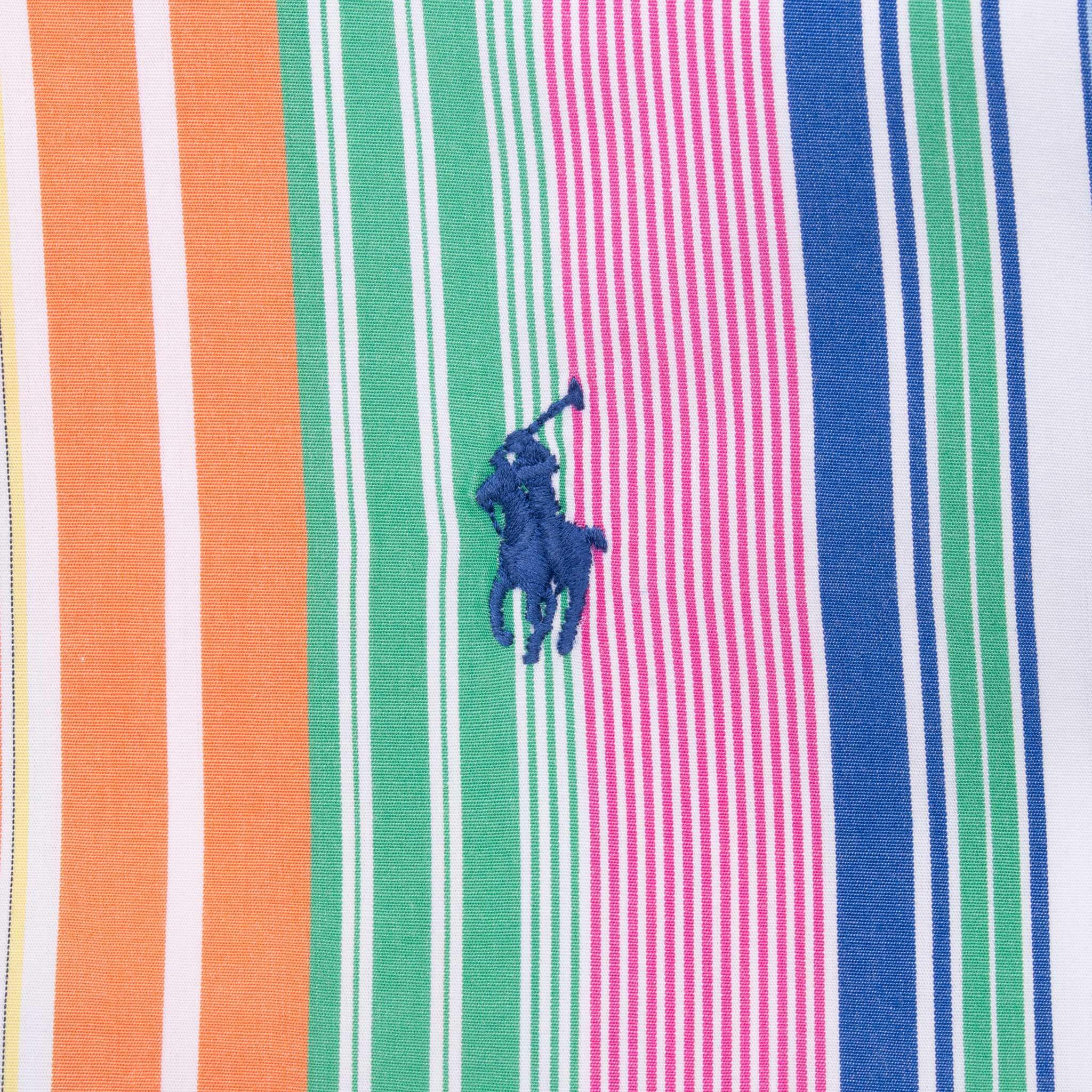 VINTAGE RALPH LAUREN STRIPED SHIRT 1990S XL