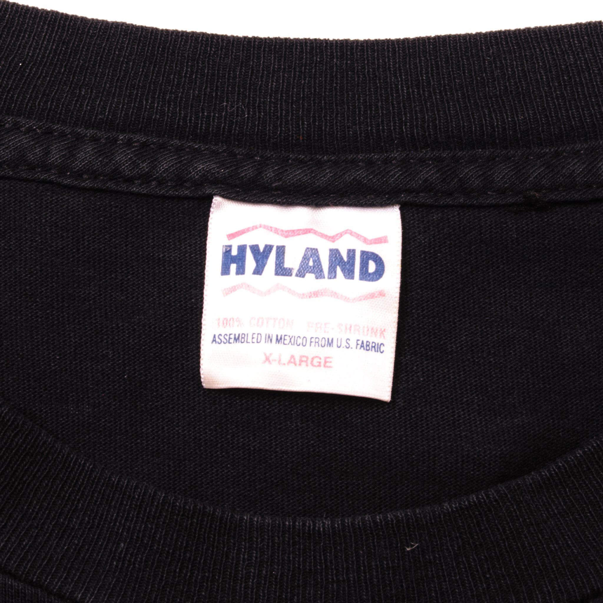 Vintage World Wrestling Federation Pure Evil Kane Hyland Tee Shirt 1990's Size XLarge.