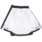 Vintage Nike Black And White Big Swoosh Windbreaker Jacket 1990S Size Small Women