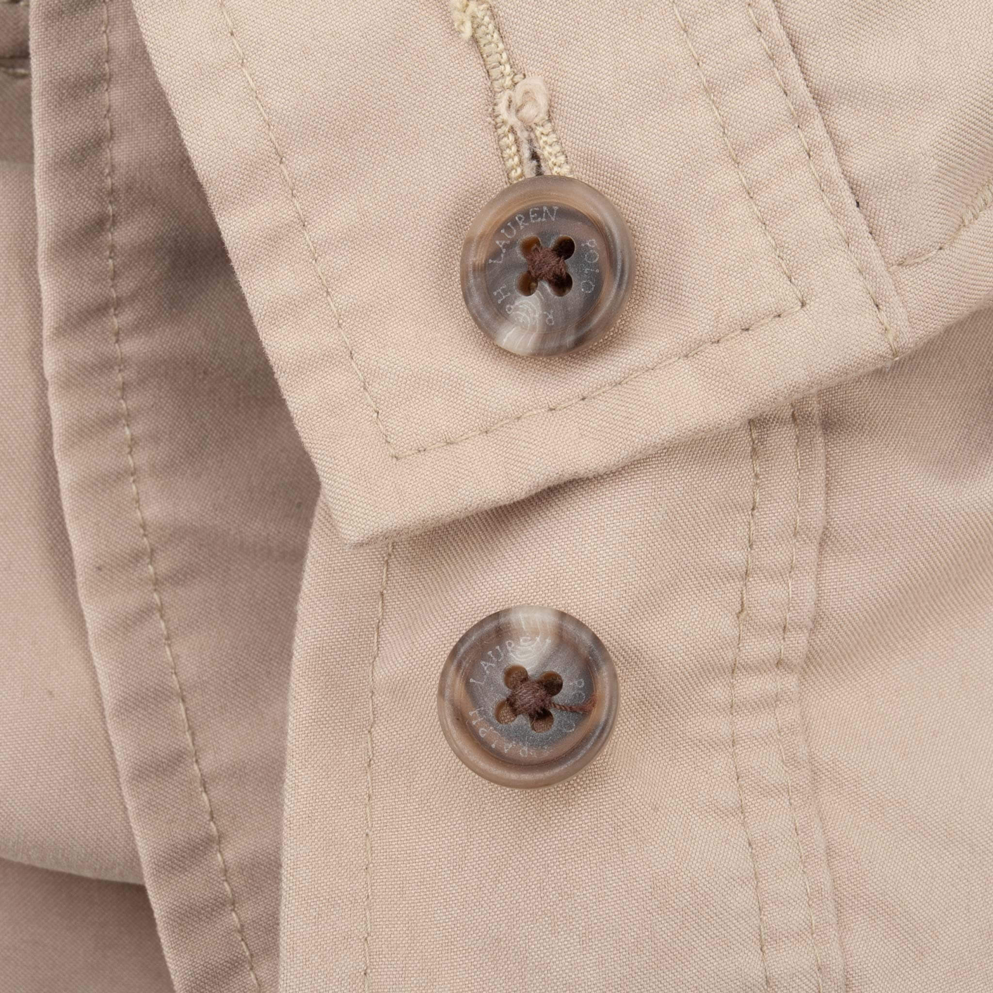 Vintage Polo Ralph Lauren Beige Harrington Golf Jacket 1990S Size Large