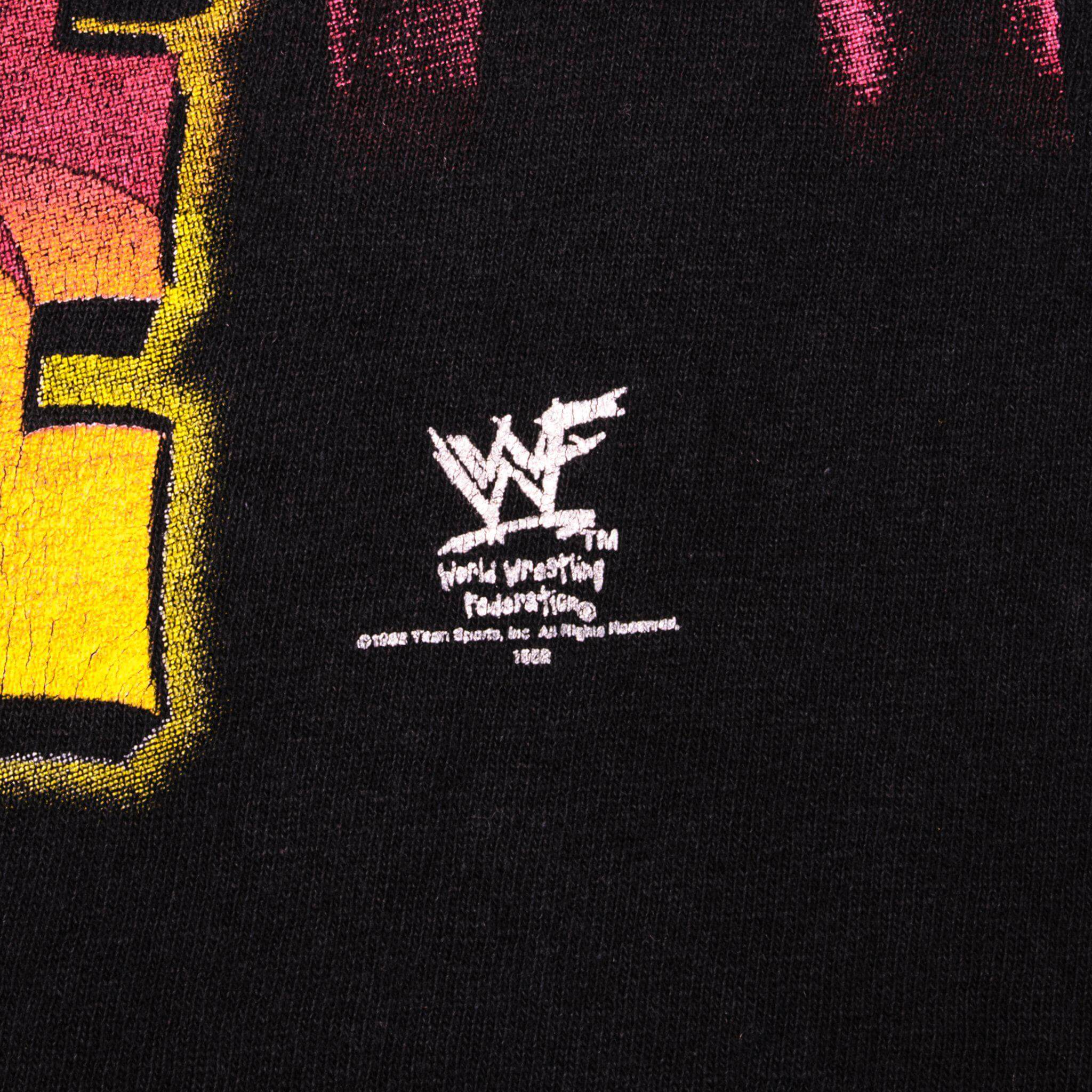 VINTAGE WWF PURE EVIL KANE TEE SHIRT 1992 SIZE XL