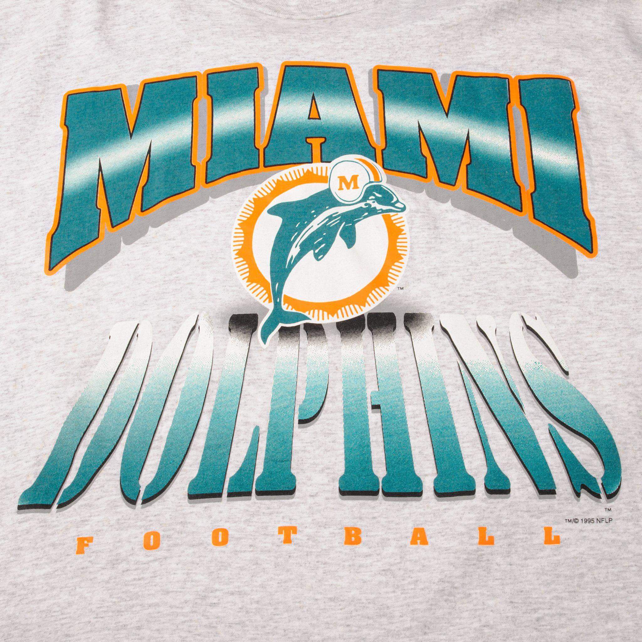 VINTAGE NFL MIAMI DOLPHINS TEE SHIRT 1995 SIZE XL