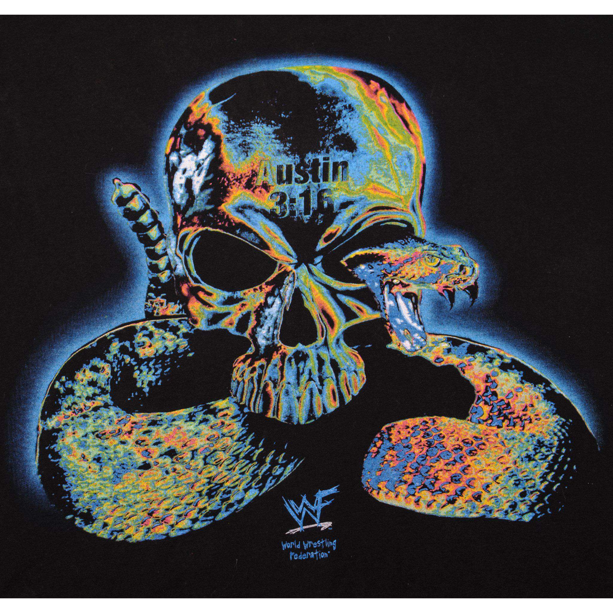 VINTAGE WWF STONE COLD STEVE AUSTIN 3:16 TEE SHIRT 1999 SIZE LARGE