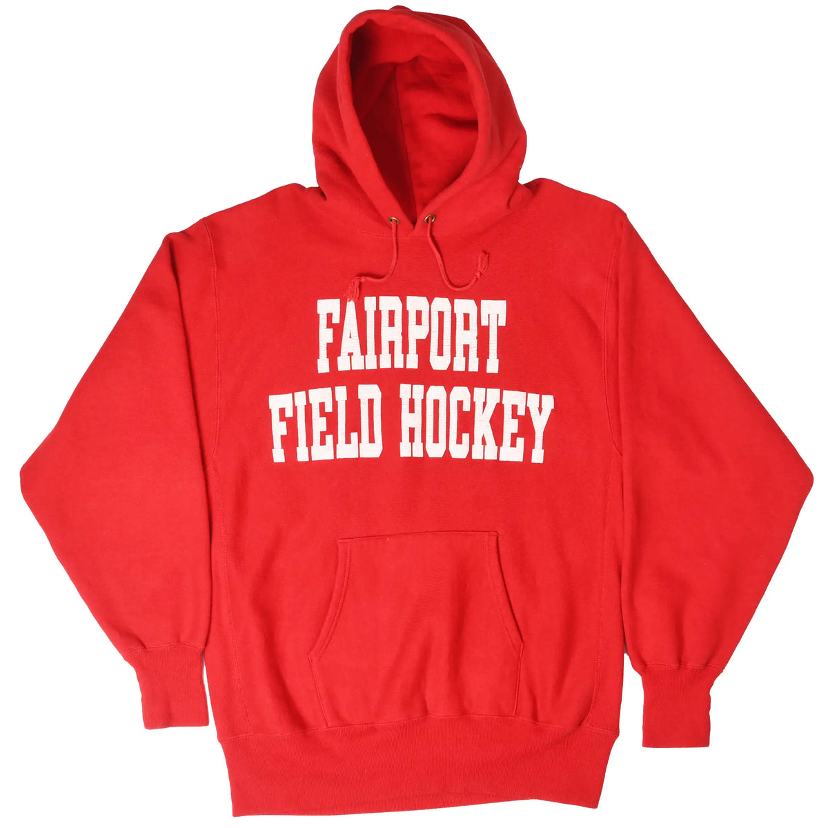 Vintage Champion Reverse Weave Fairport Field Hockey Hoodie 1980s Large USA