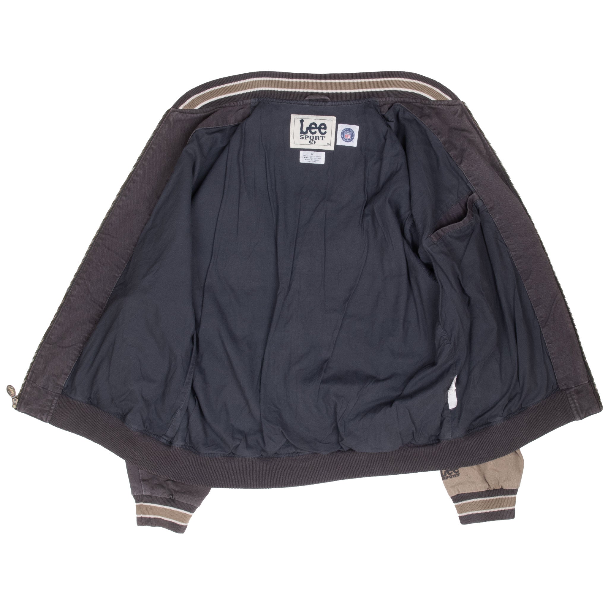 Vintage Nfl Kansas City Chiefs Varsity Bomber Jacket 1990S Size Medium