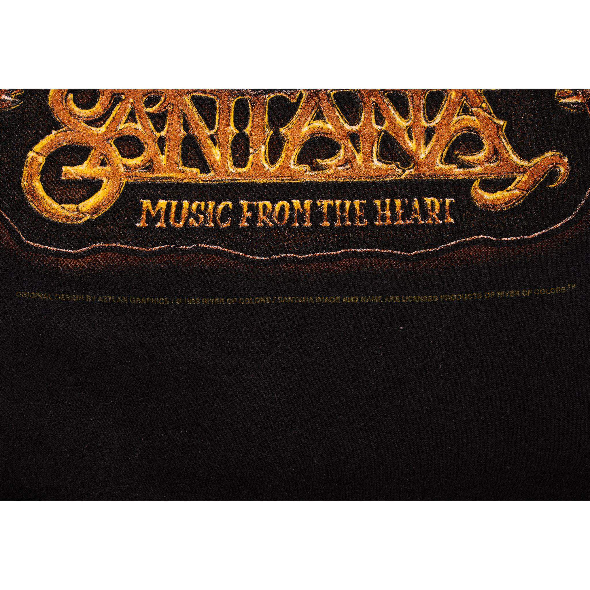 VINTAGE SANTANA PROMO CONCERT TOUR ALBUM SWEATSHIRT 1998 SIZE 2XL