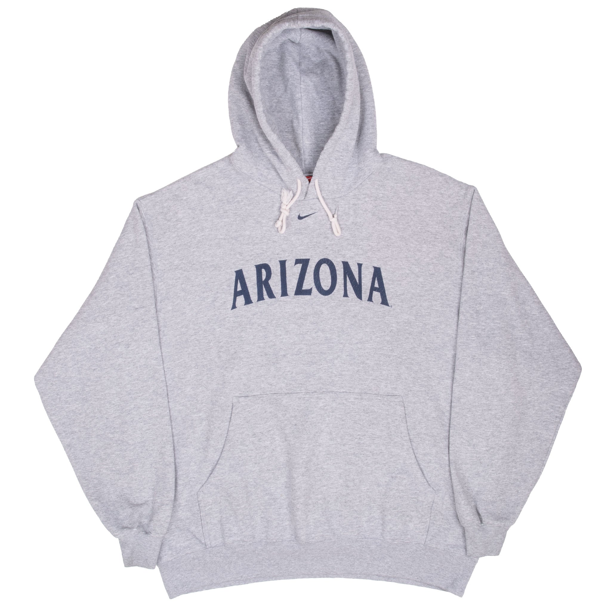 Vintage Nike Center Swoosh Arizona Hoodie Sweatshirt 1990S Size XL