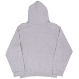 Vintage Nike Center Swoosh Grey Travis Scott Hoodie Sweatshirt 1990S Size Medium Made In USA