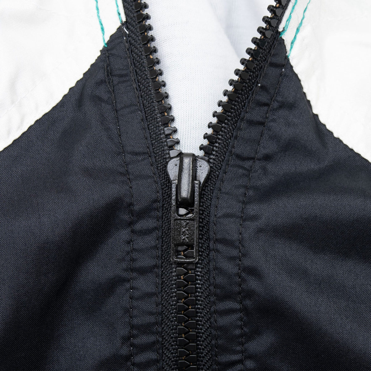 Vintage Nike Classic Swoosh Teal Windbreaker Jacket Early 1990s Size Large