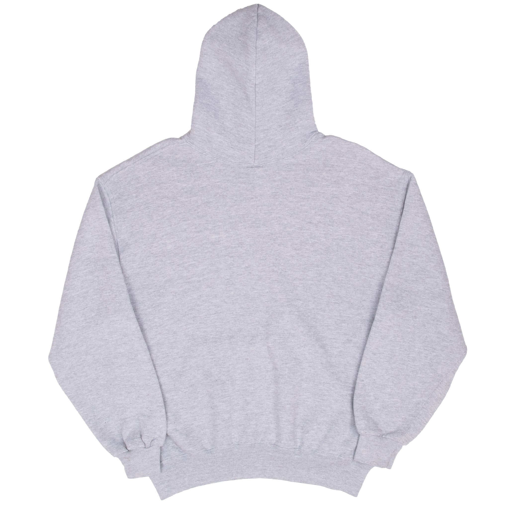 Vintage Russell Athletic Blank Grey Hoodie Sweatshirt 1990S Size Large Made In Usa