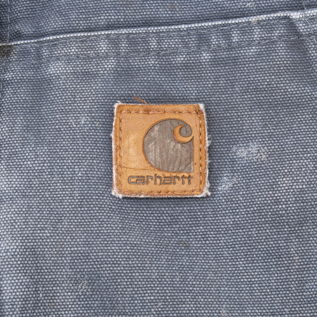 Vintage Carhartt J130 STM Grey Hooded Active Jacket 2008 Size XL