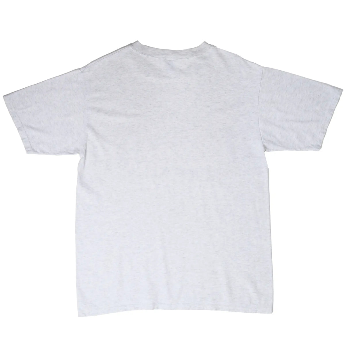 Plain back of grey New England Patriots short-sleeve T-shirt