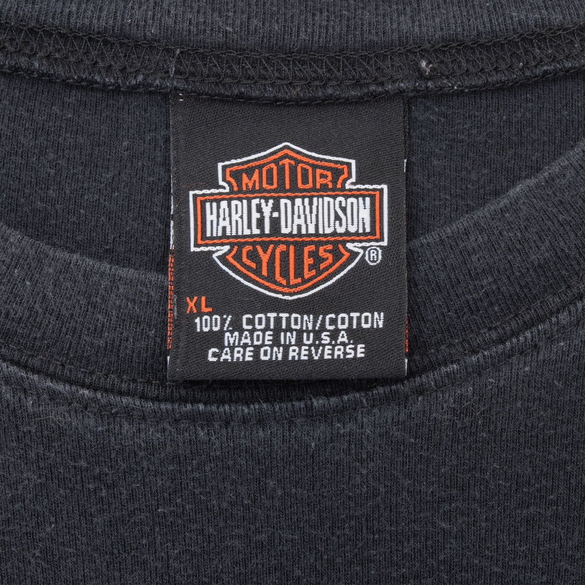 Vintage Harley Davidson Snake Twin Falls Idaho Tank Top Tee Shirt 2000 Size XL Made In Usa