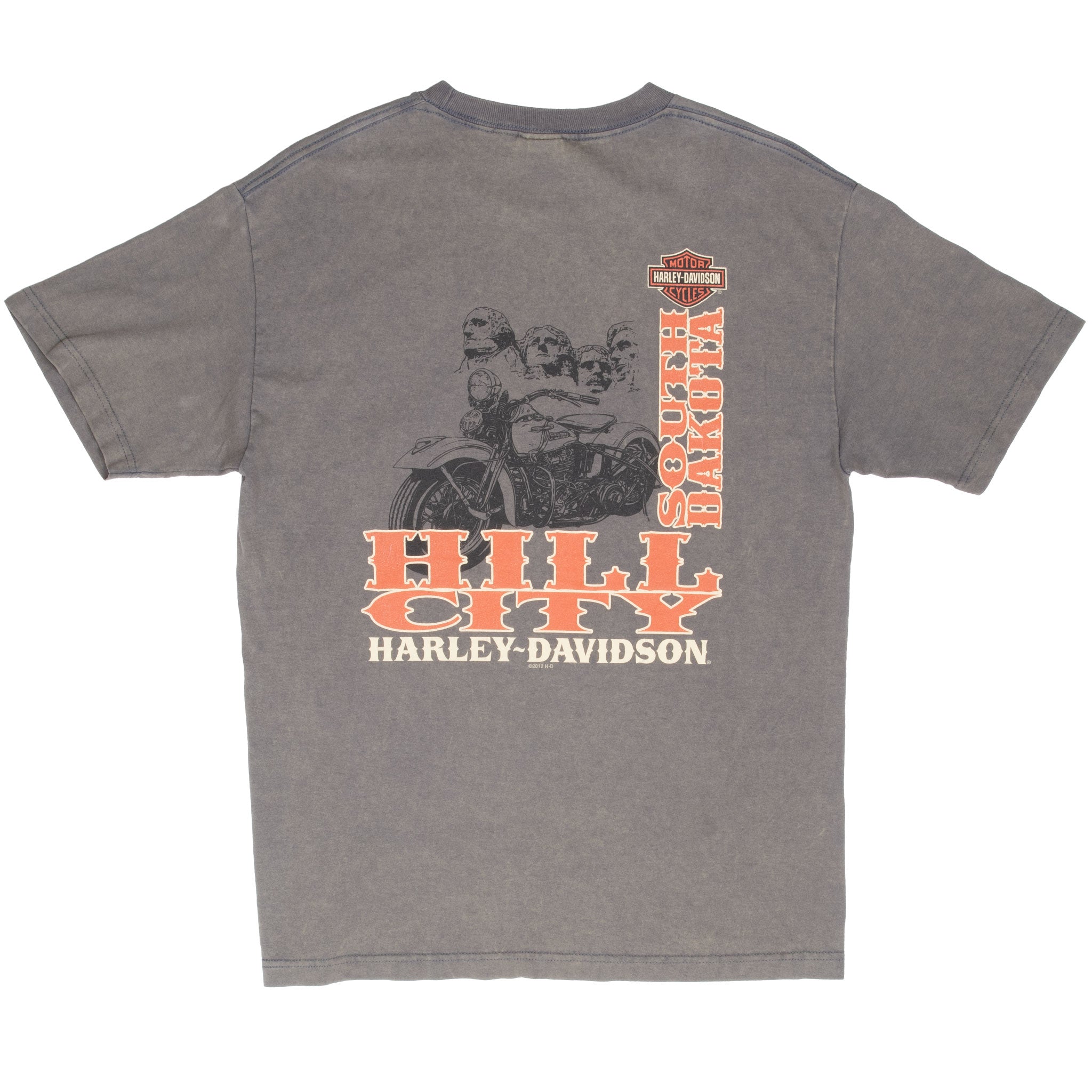 Vintage Harley Davidson Hill City South Dakota 2012 Tee Shirt Size Large