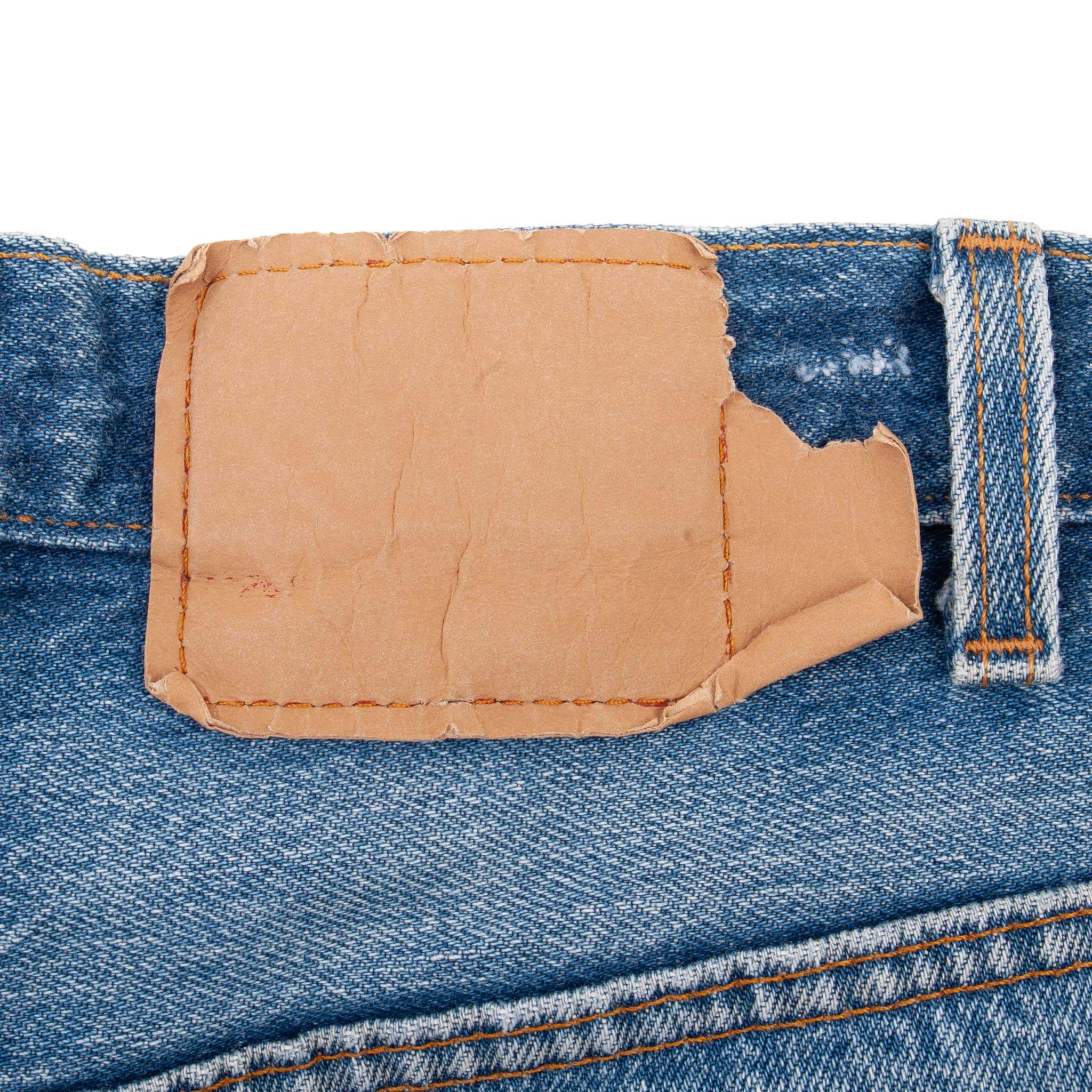 VINTAGE LEVIS 501 INDIGO BLUE JEANS 1990S SIZE 38X27 MADE IN USA