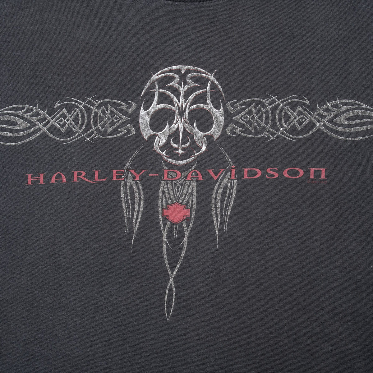Vintage Harley Davidson Kenosha Winsconsin 2001 Long Sleeve Tee Shirt Size 2XL Made In Usa