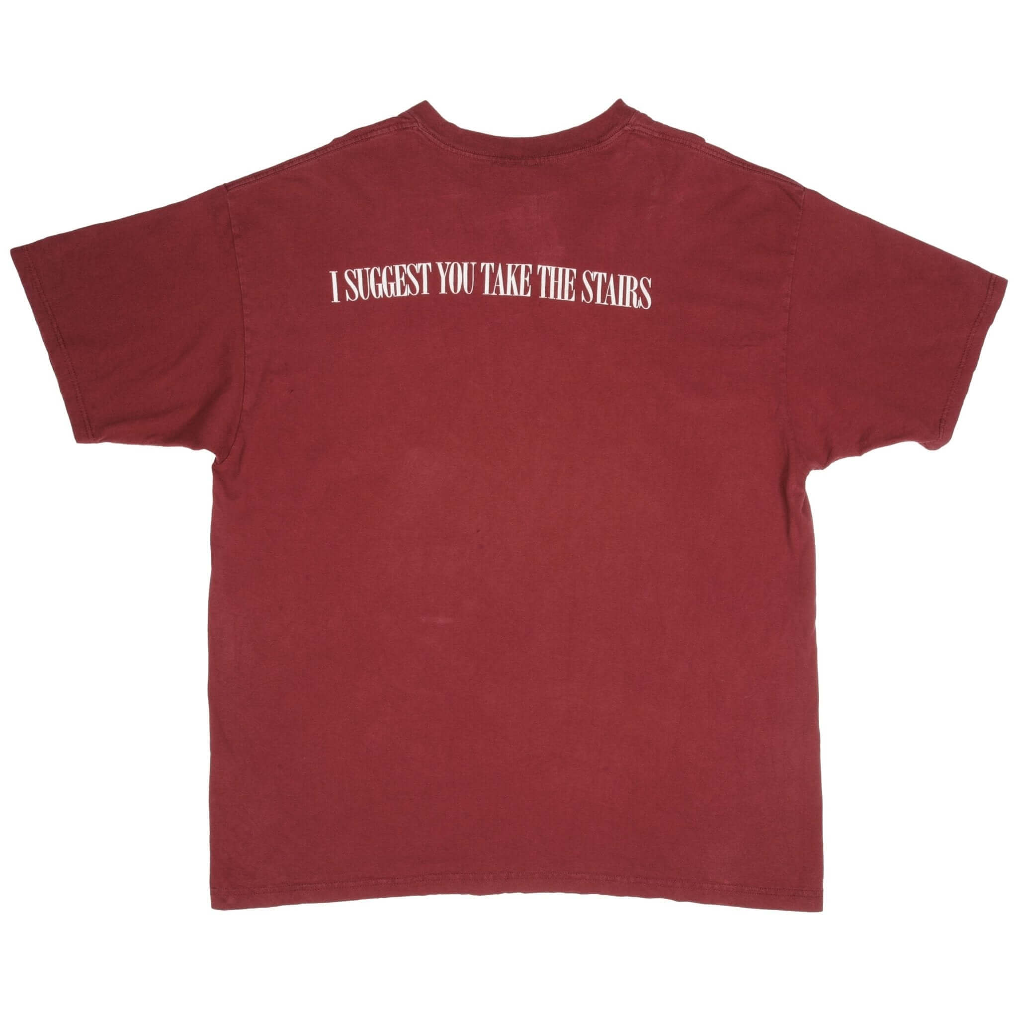 Vintage Disney The Twilight Zone Tower Of Terror With Mickey Mouse Tee Shirt 1990S Size 2XL Made In USA