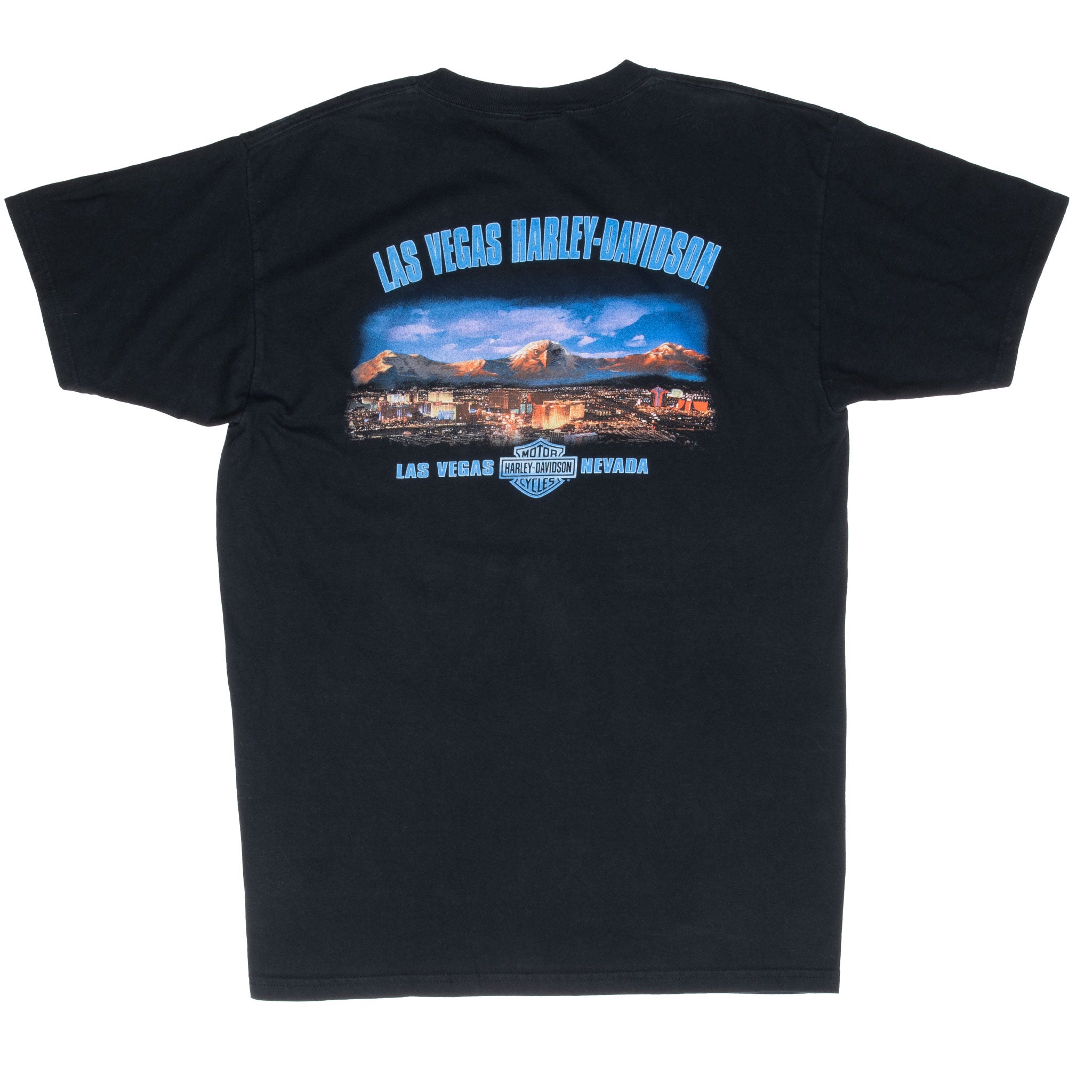 Vintage Harley Davidson Las Vegas Tee Shirt 1990S Size Large Made In Usa