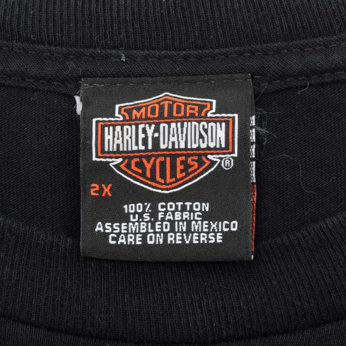 Vintage Harley Davidson Thunders Alaska All Over Print Tee Shirt 2000 Size 2XL