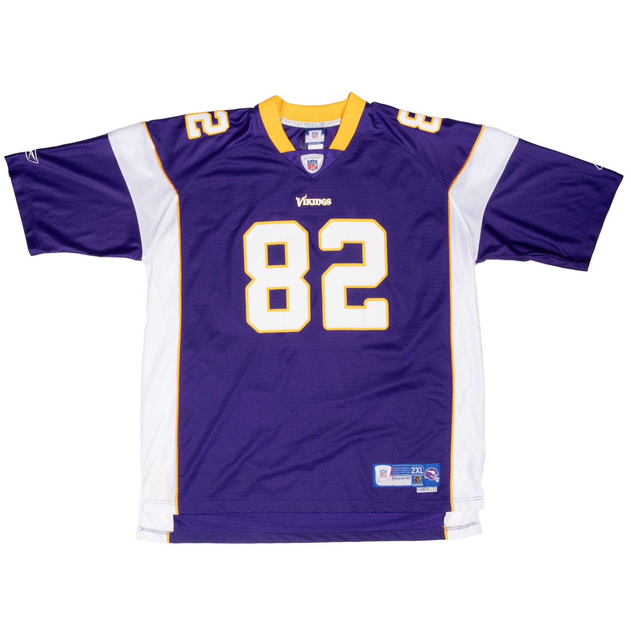 Vintage Nfl Minnesota Vikings Williamson #82 Reebok Jersey 2000S Size 2XL