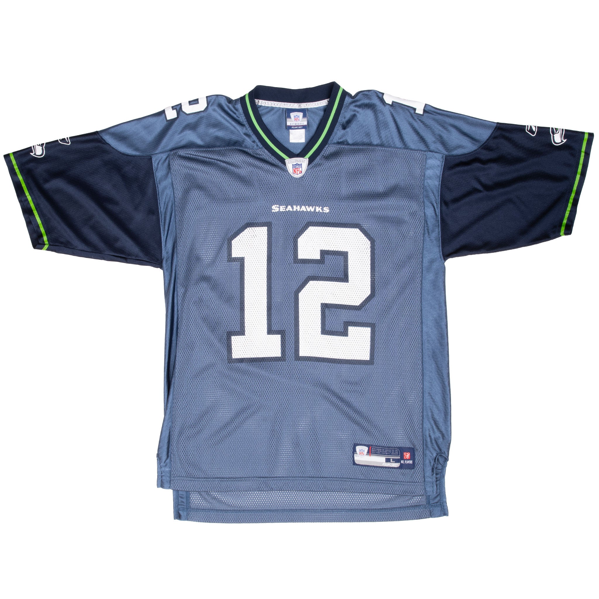 Vintage Nfl Seattle Seahawks Reebok Fan Jersey 2000S Size Large
