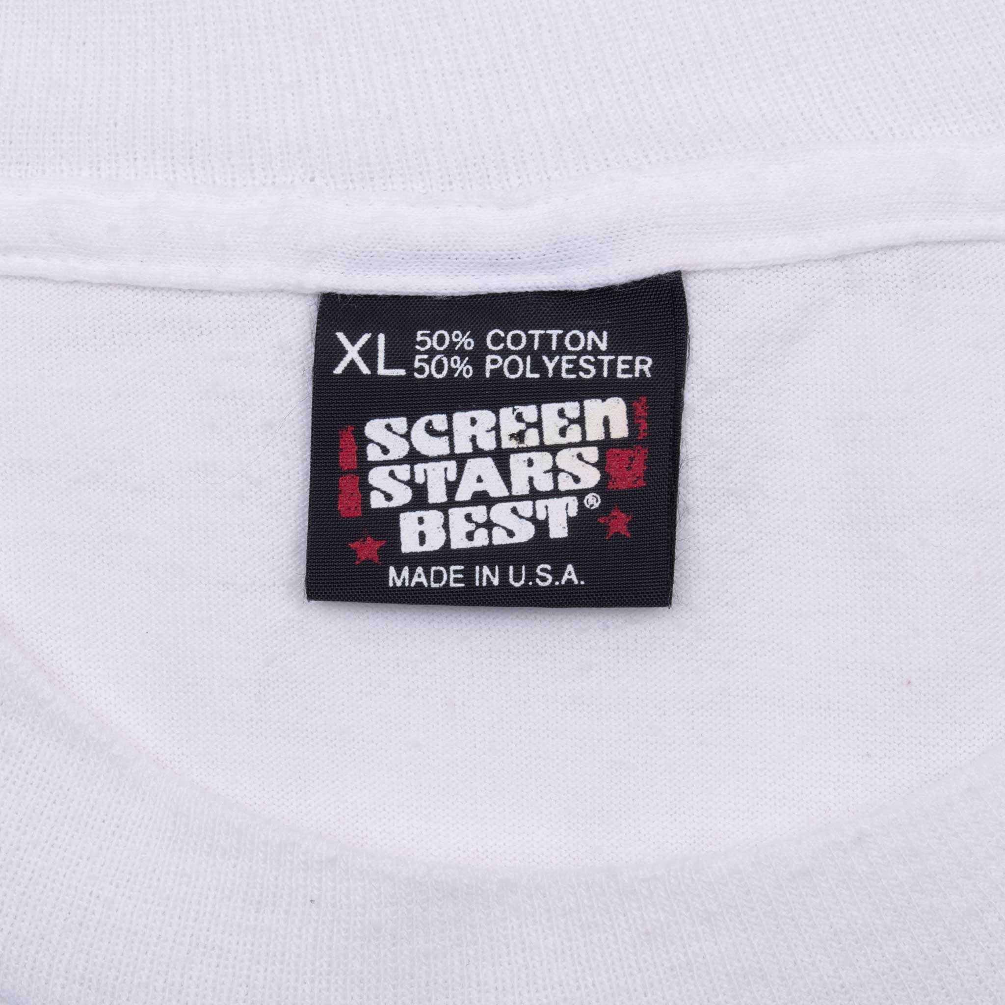 Vintage Coca Cola Company White Tee Shirt 1980S Size Large