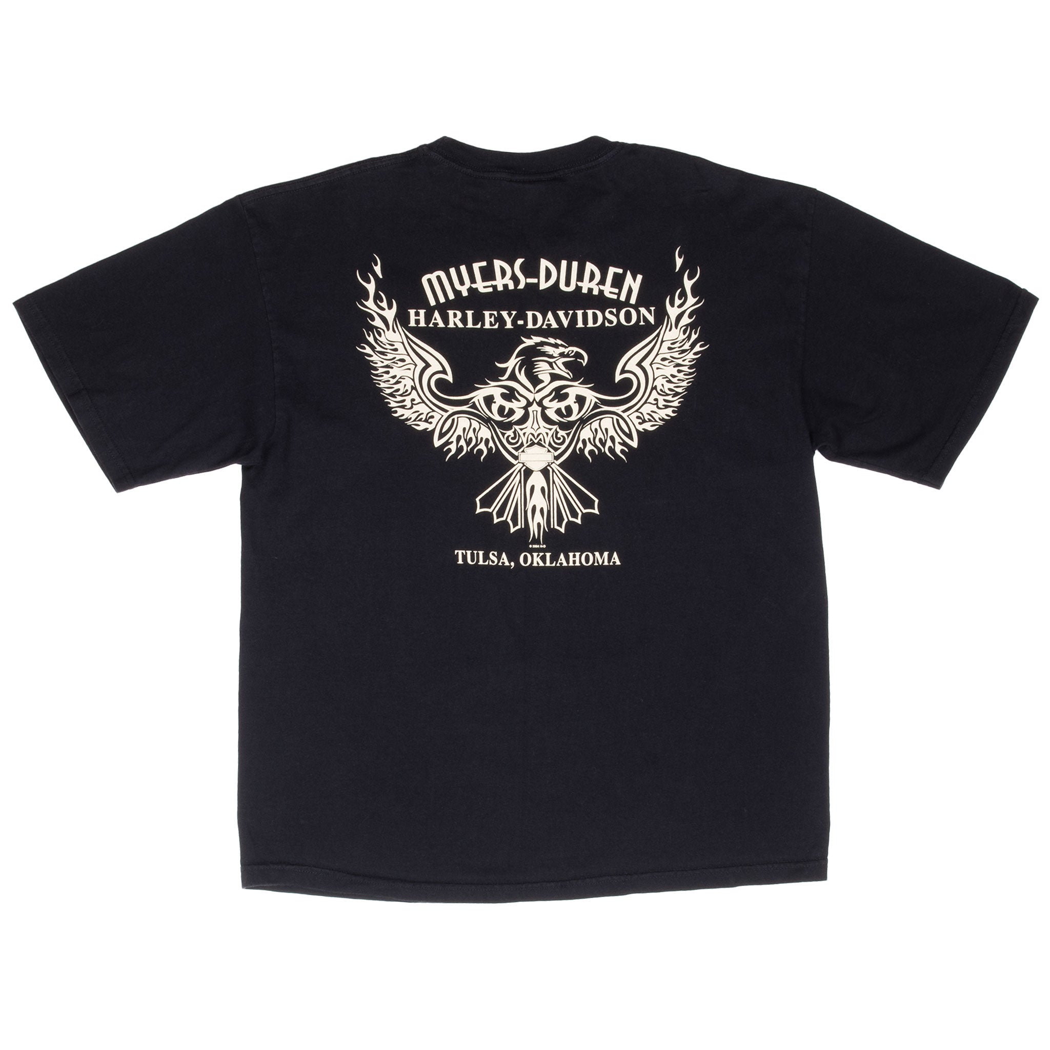 Vintage Harley Davidson Tulsa Oklahoma Tee Shirt 2005 Size Large