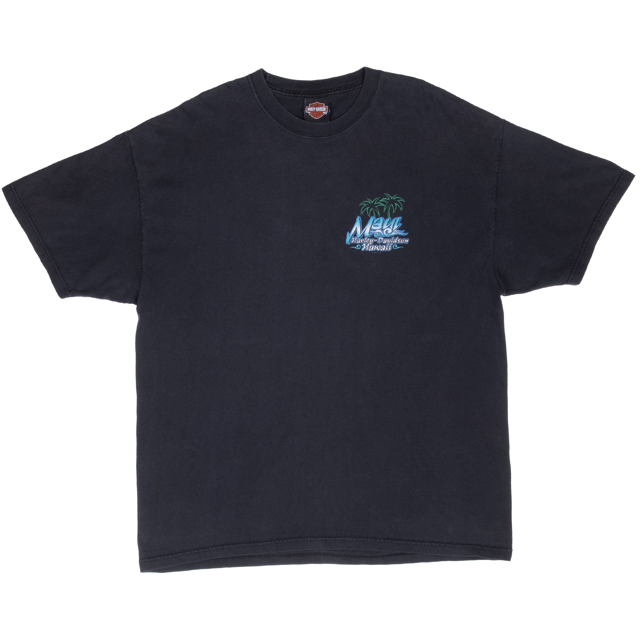Vintage Harley Davidson Maui Hawaii 2004 Tee Shirt Size XL Made In Usa