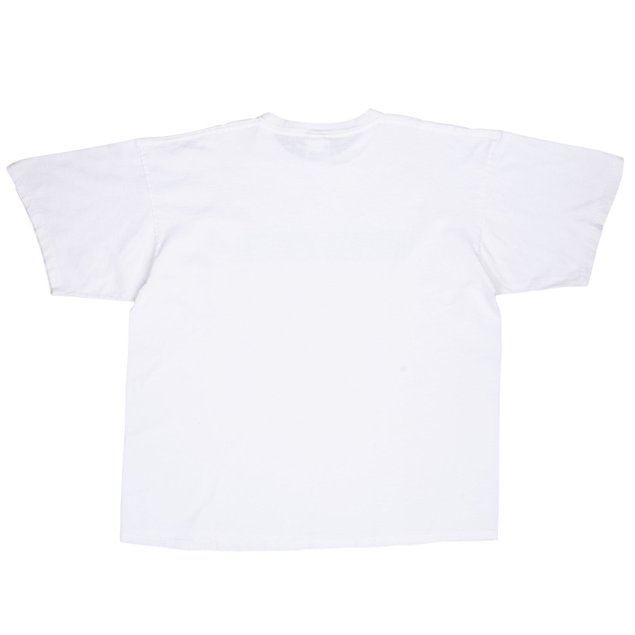 Vintage Nike Running White Tee Shirt 1990S Size XL