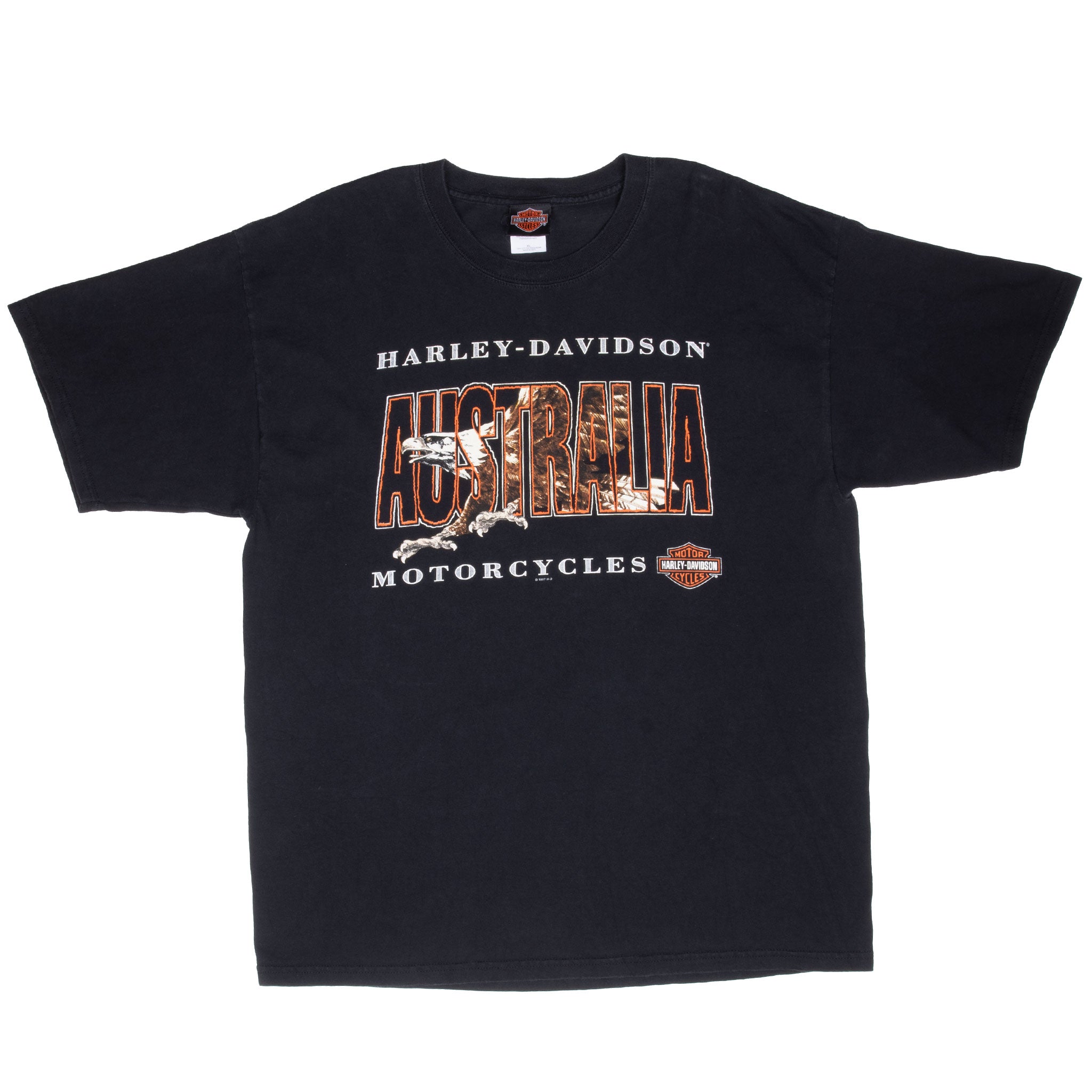 Vintage Harley Davidson Australia Tee Shirt 1997 Size XL