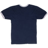 Vintage Champion Team Usa Ringer Tee Shirt 1980S Size Medium Made In Usa With Single Stitch