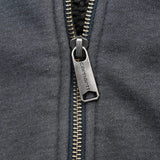 Vintage Carhartt Heavyweight Sherpa Lined Full Zip Grey Hoodie Sweatshirt Size 2XL