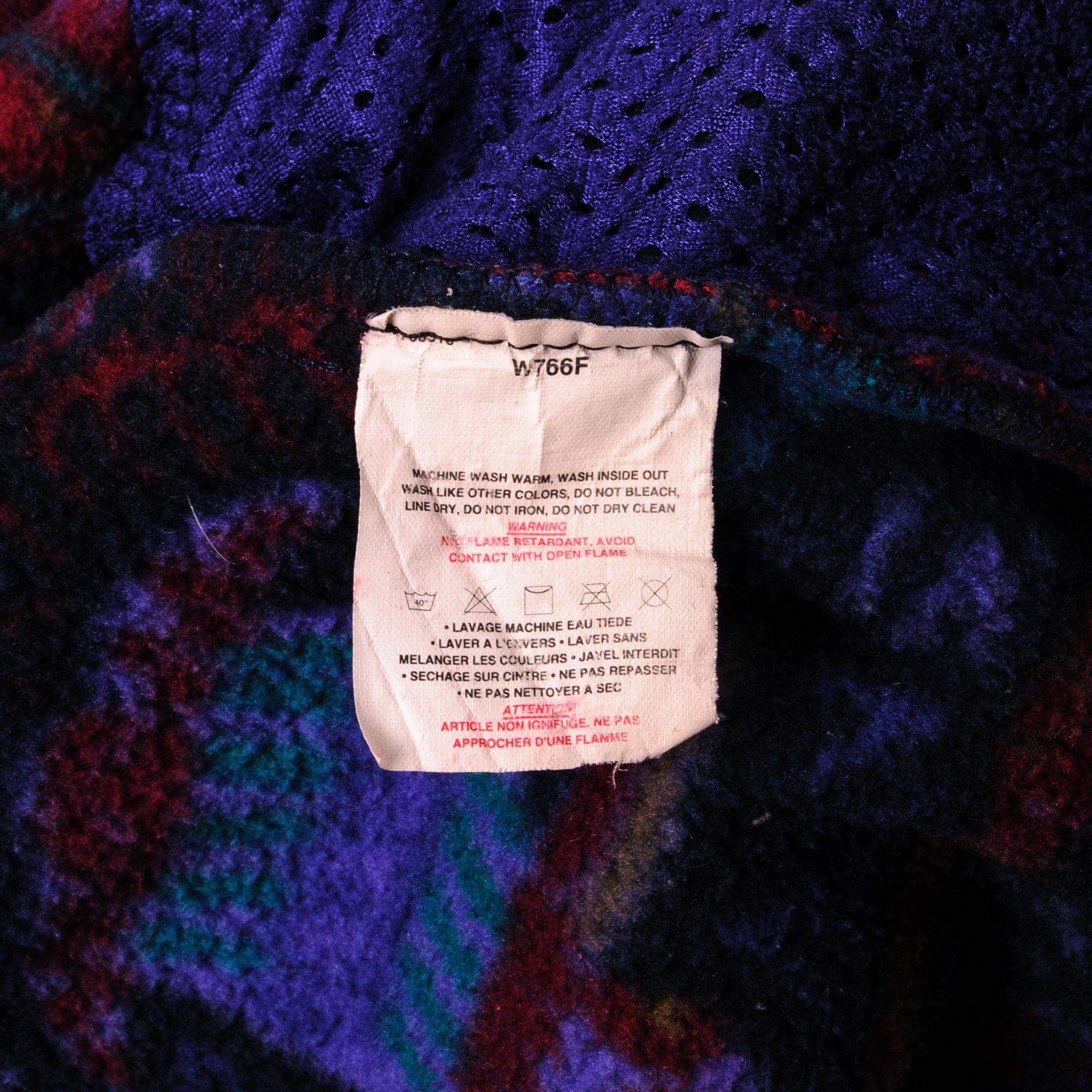 VINTAGE PATAGONIA SEA CREATURE FLEECE QUARTER ZIP SWEATSHIRT 1990s SIZE LARGE MADE IN USA