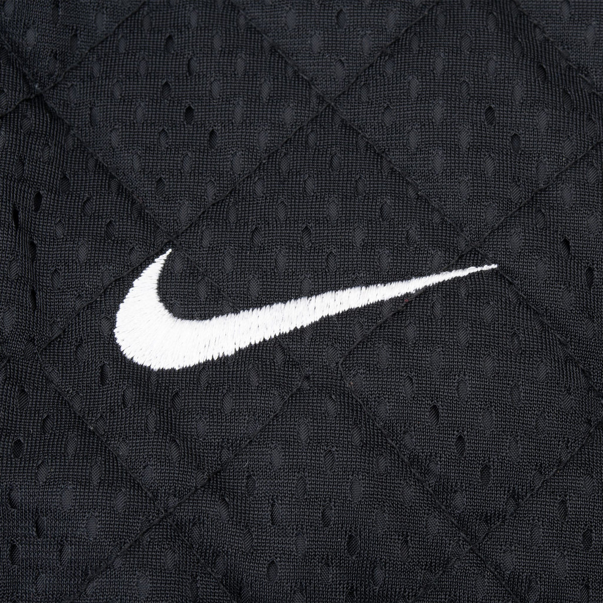 Vintage Nike Big Swoosh Black Windbreaker Jacket 1990S Size Medium Women