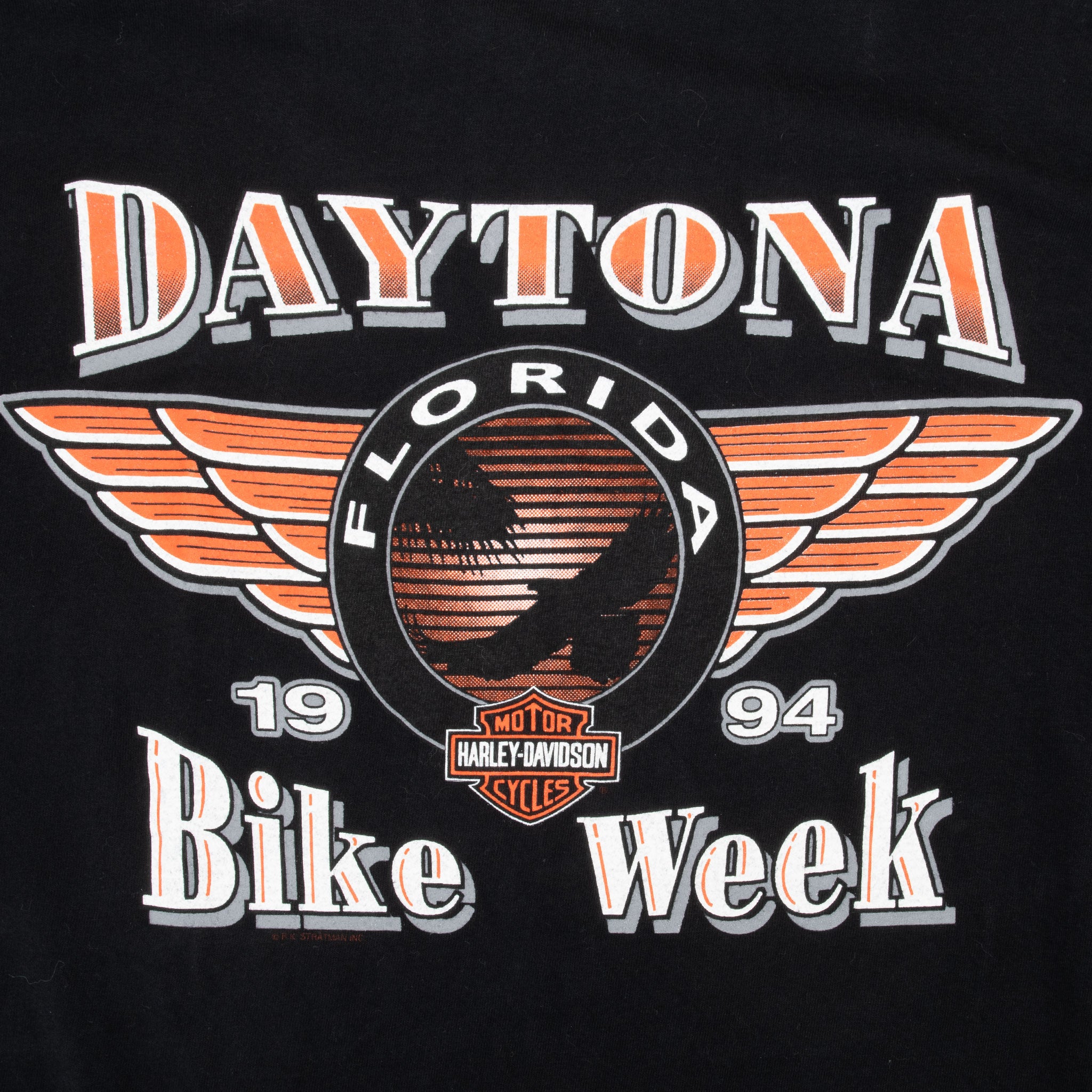 Vintage Harley Davidson Daytona Bike Week 1994 Tee Shirt Size XL Made In Usa
