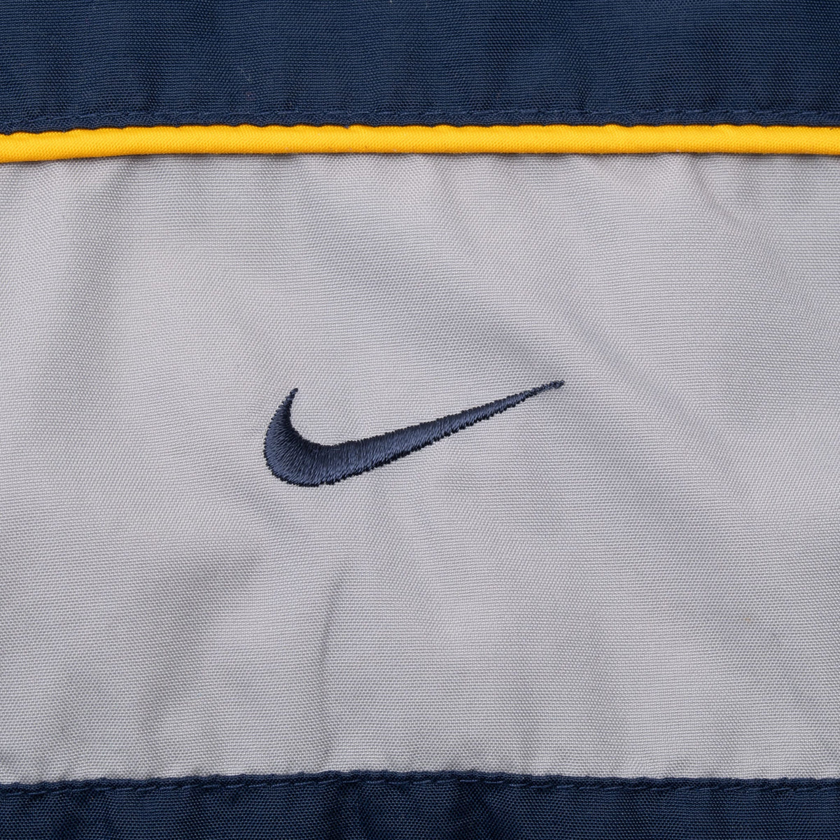 Vintage Nike Classic Swoosh Navy Blue Windbreaker Jacket 2000S Size Medium