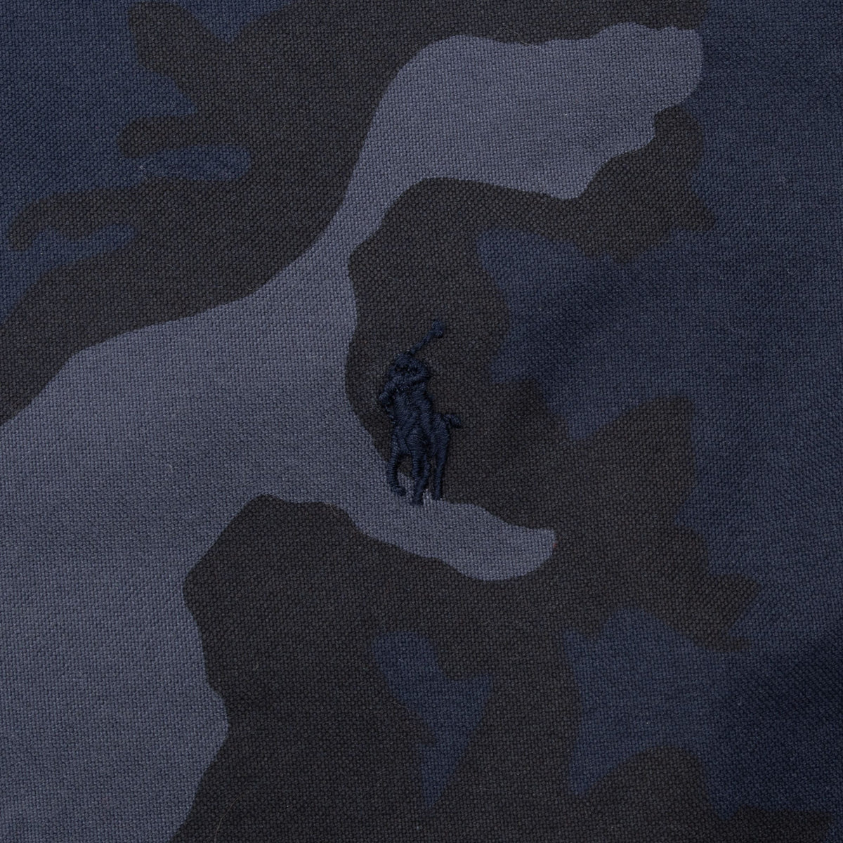 Vintage Ralph Lauren Blue Camo Shirt Size Medium