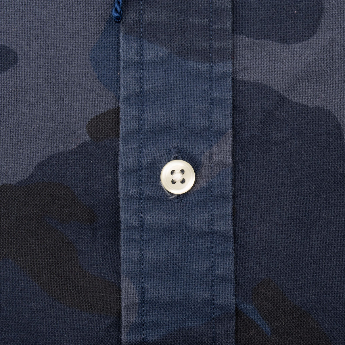 Vintage Ralph Lauren Blue Camo Shirt Size Medium