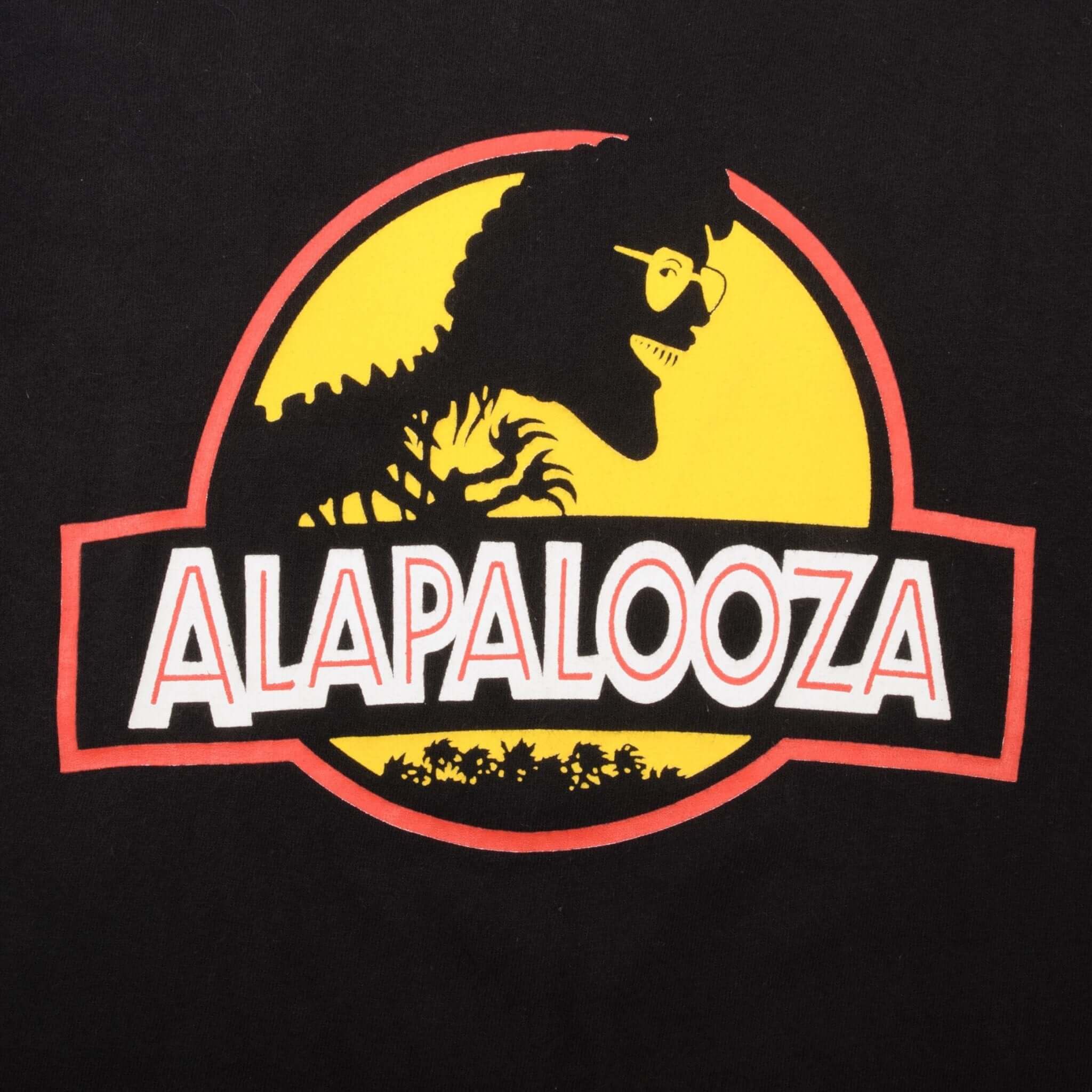 Vintage Weird Al Yankovic Alapalooza Tour 1994 Tee Shirt Size Large With Single Stitch Sleeves