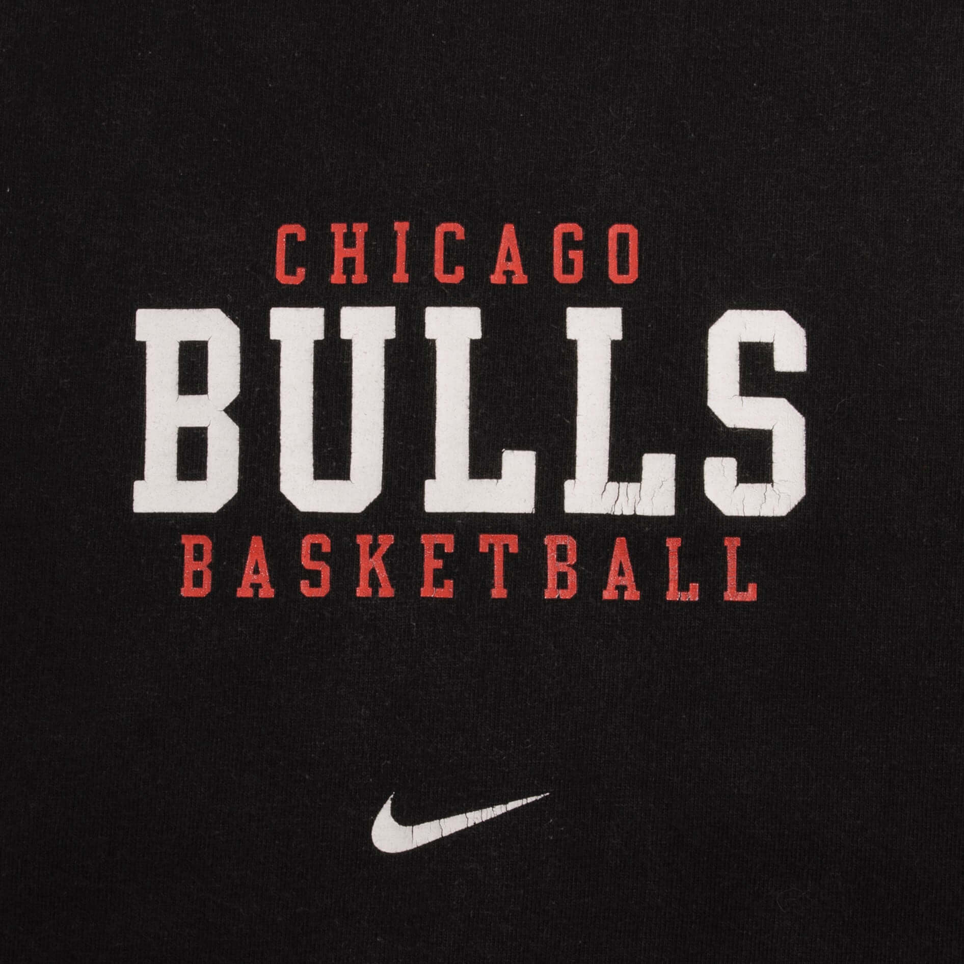 Vintage Nba Nike Chicago Bulls Black Tank Top Tee Shirt 1990S Size 3XL