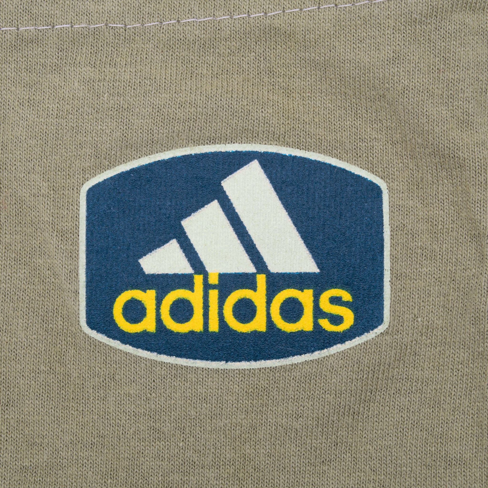 Vintage Adidas Green Pocket Tee Shirt 1990S Size XL Made In Usa