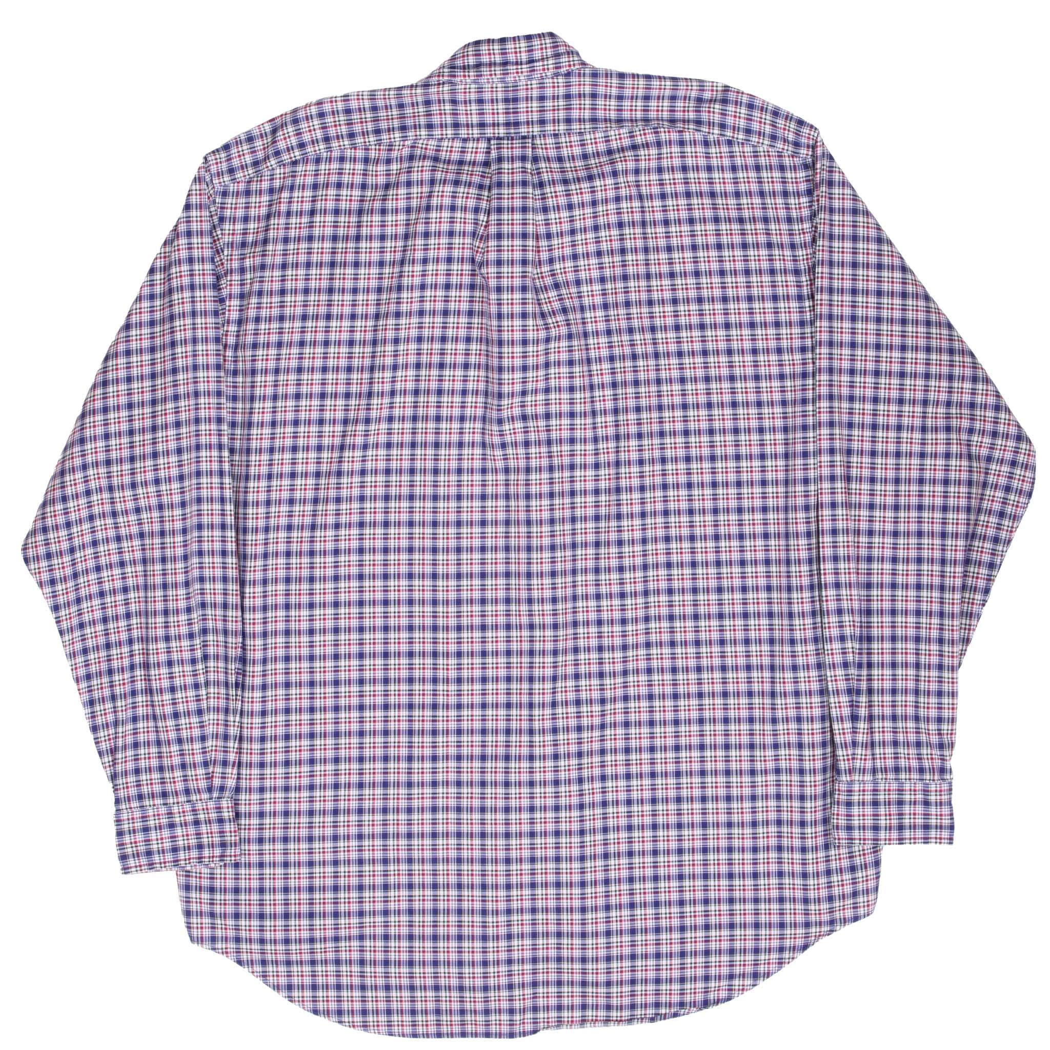 Vintage Ralph Lauren Squared Shirt 1990S Size Large