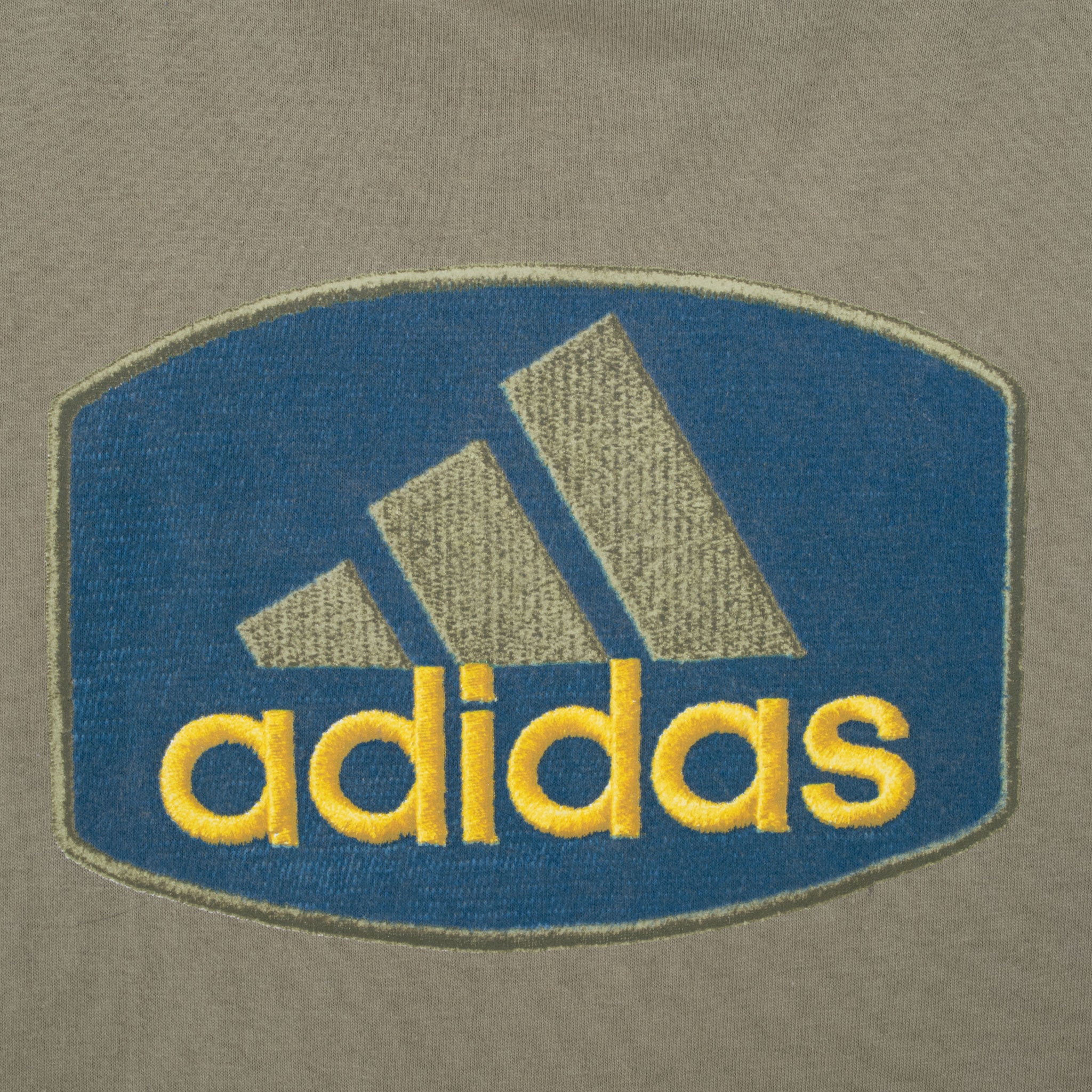 Vintage Adidas Green Pocket Tee Shirt 1990S Size XL Made In Usa