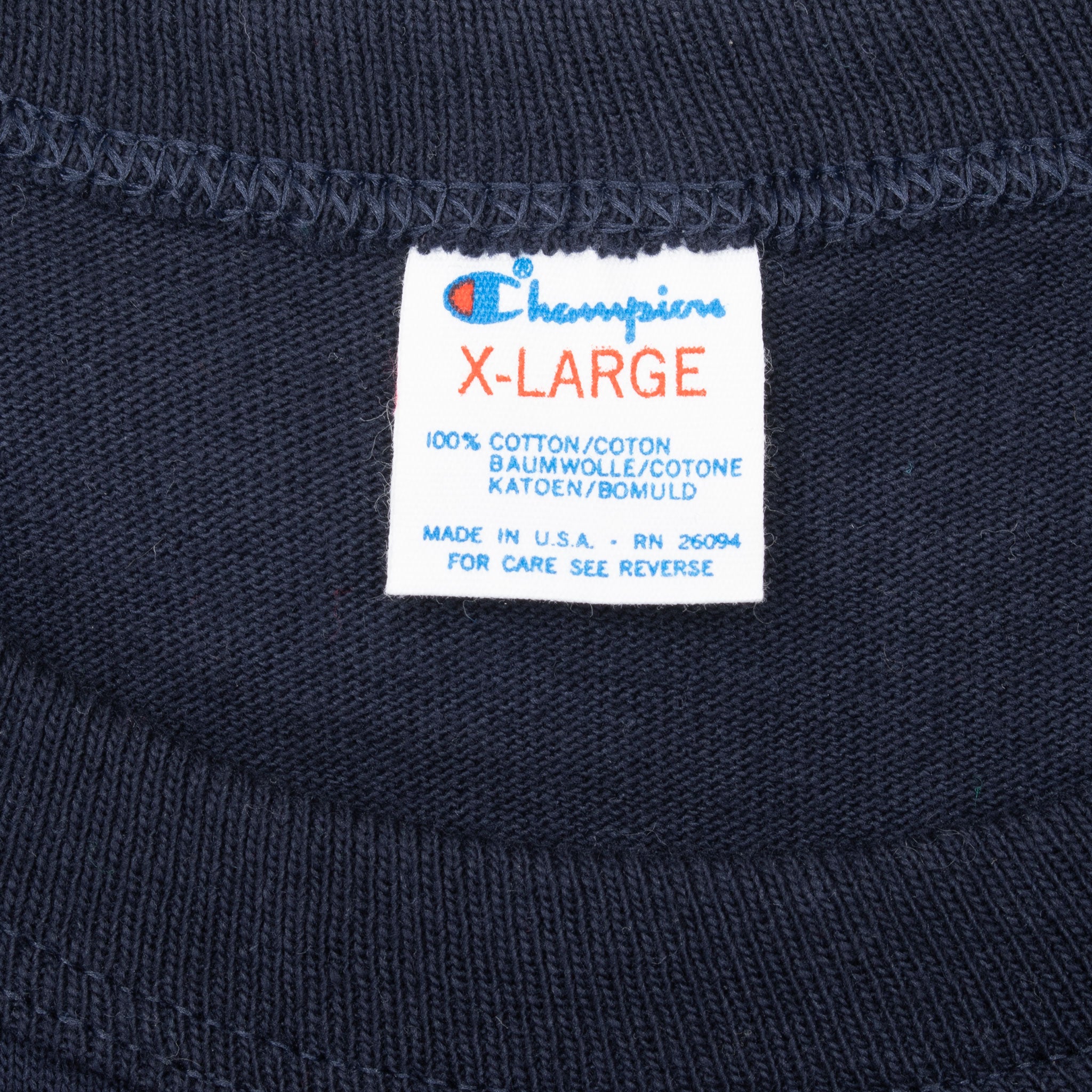 VINTAGE CHAMPION NOTRE DAME UNIVERSITY 1980S TEE SHIRT LARGE MADE IN USA