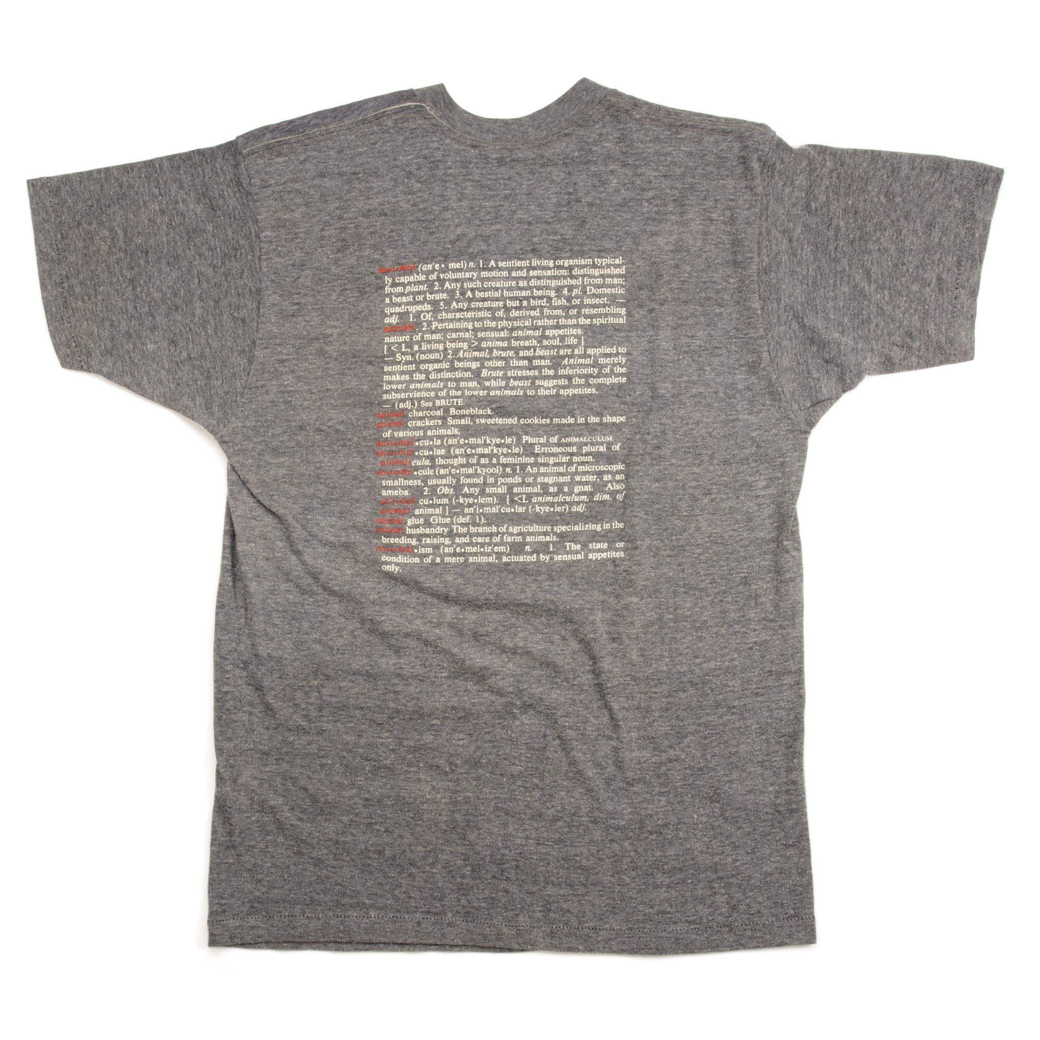 Vintage Animals USA Tour 1983 Tee Shirt Size Small.